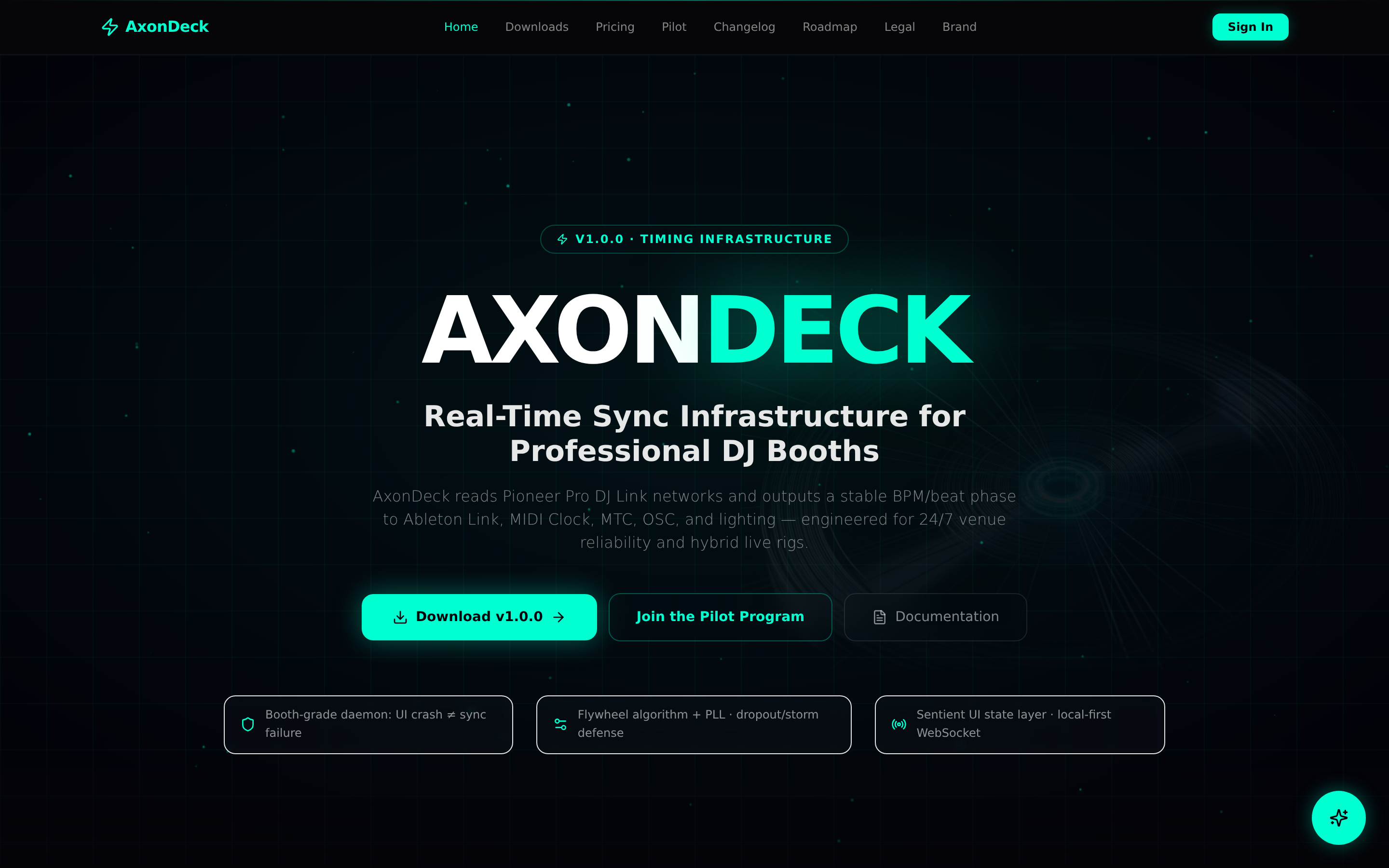 AxonDeck - Desktop