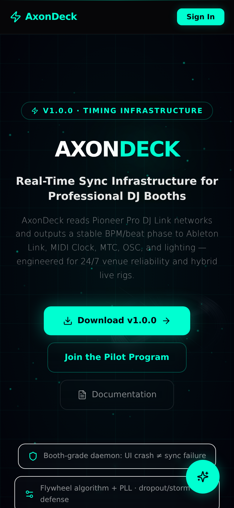 AxonDeck - Mobile